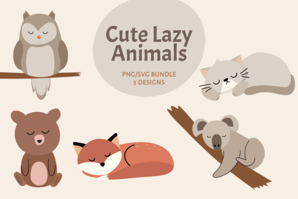 Cute Lazy Animals 2