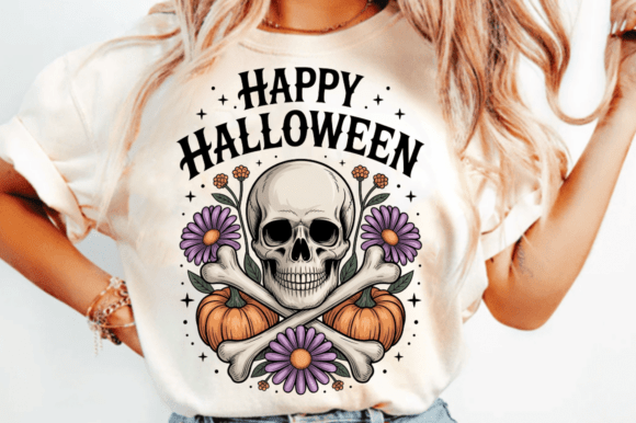 Funny Happy Halloween Sublimation Design