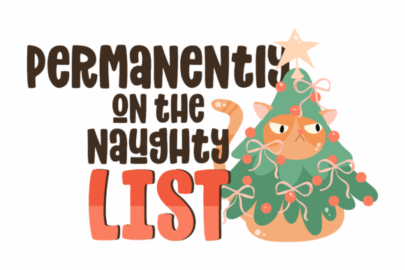 Permanently Naughty Christmas List