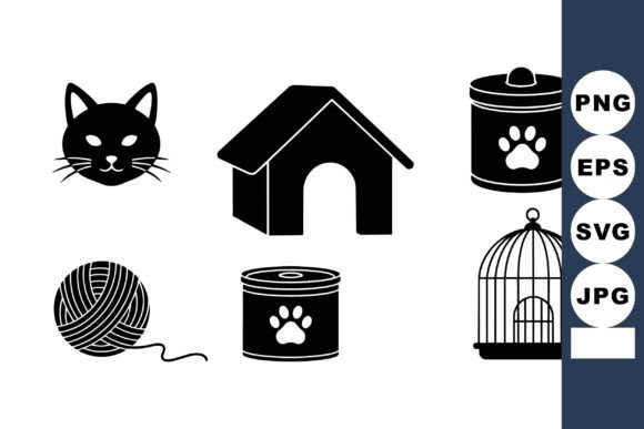 Pet Care Vector Icon Set