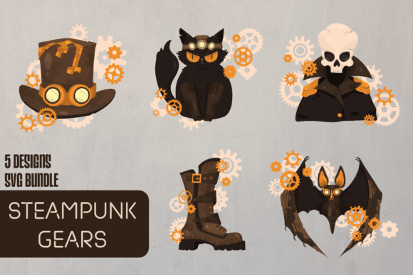Steampunk Gears Bundle Review