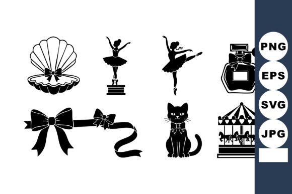Vintage Style Vector Icon Set